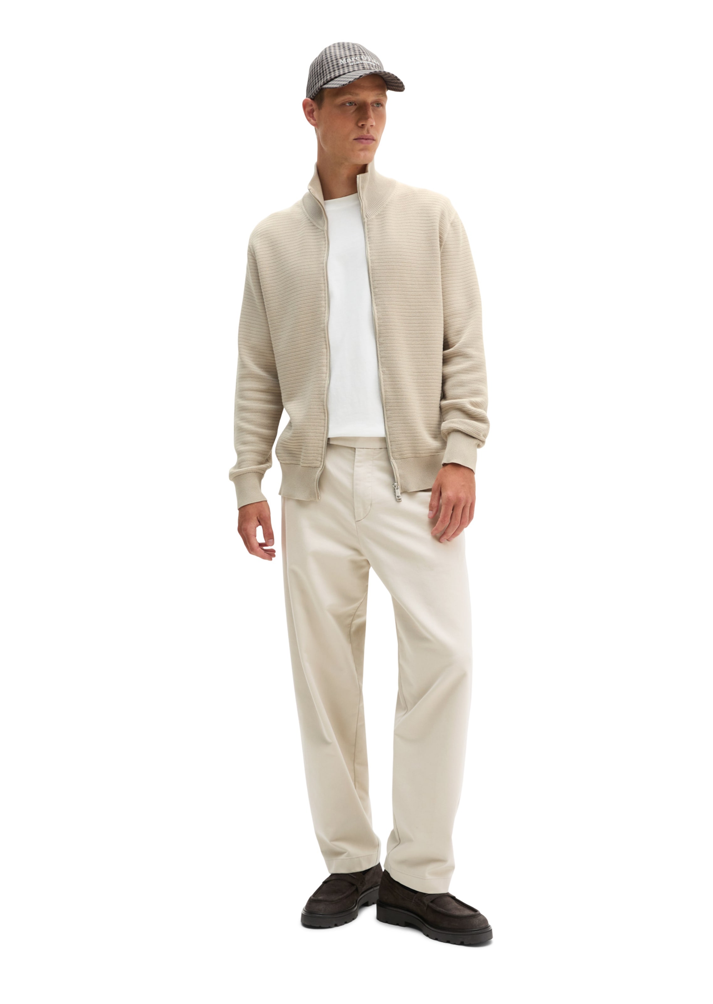 Marc O'Polo Strickjacke in Beige