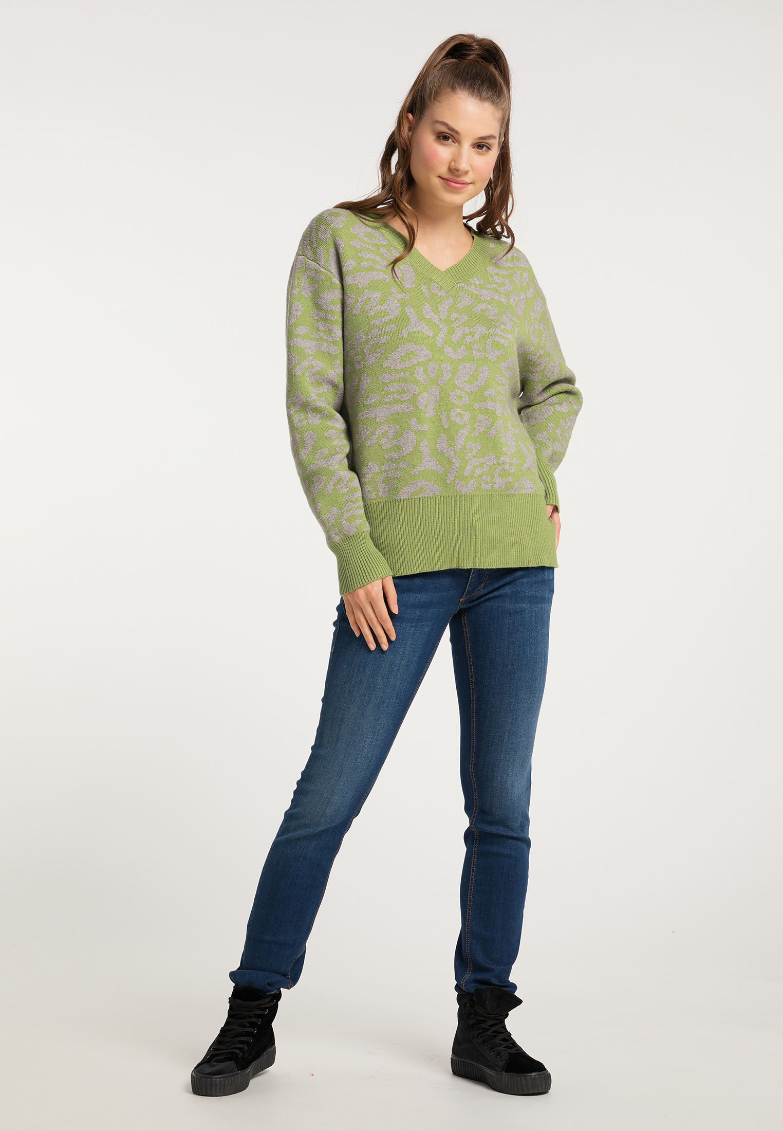 MYMO Pullover in Apfel 