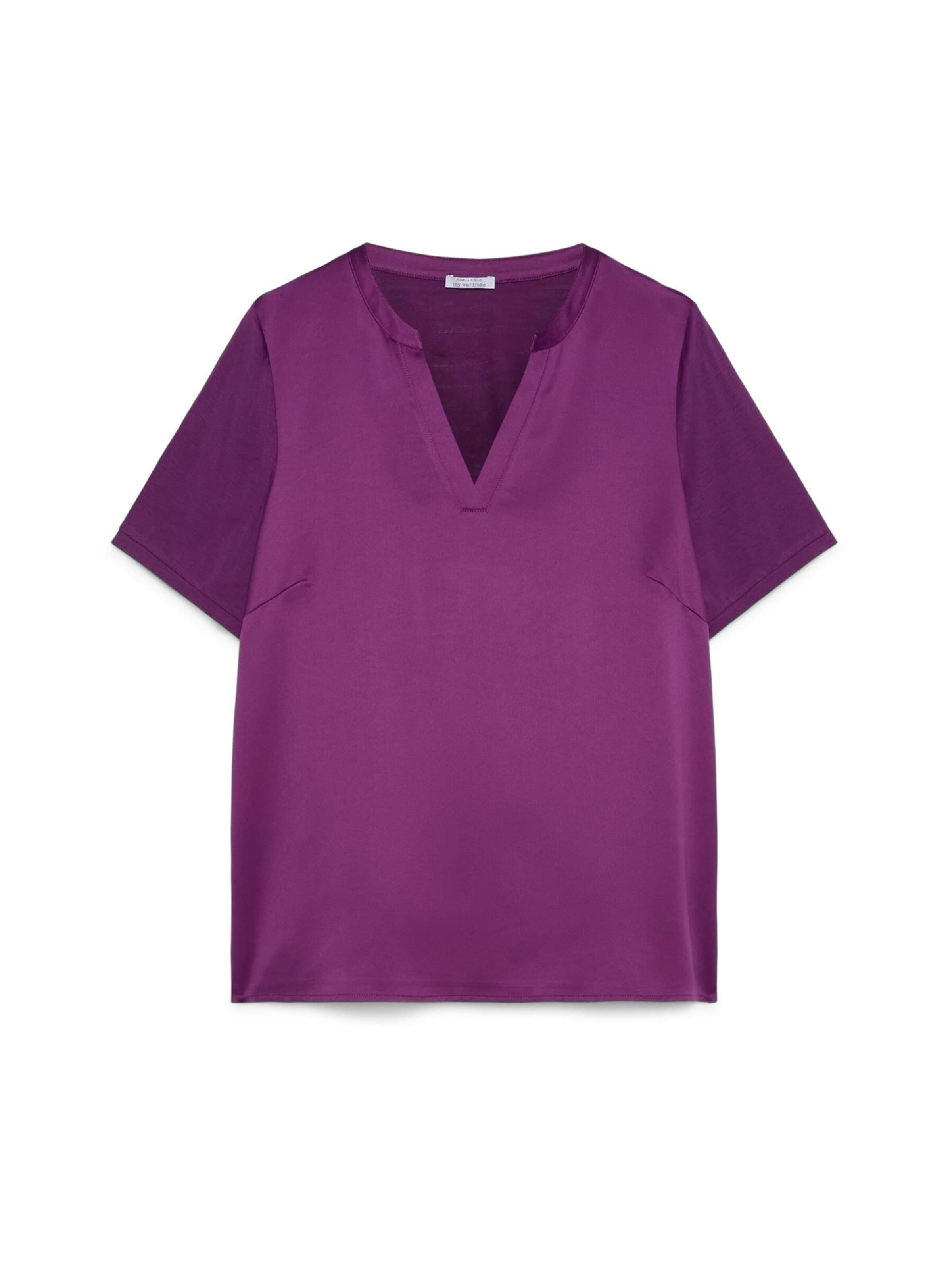 Fiorella Rubino Blouse in Lila: voorkant
