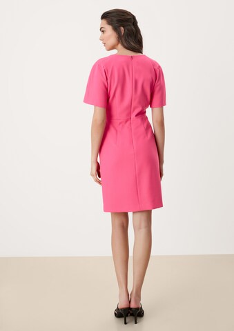 Robe fourreau s.Oliver BLACK LABEL en rose