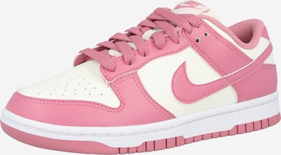 Sportbačiai be auliuko 'Dunk' iš Nike Sportswear, spalva – gelsvai pilka spalva / rožinė, Prekių apžvalga