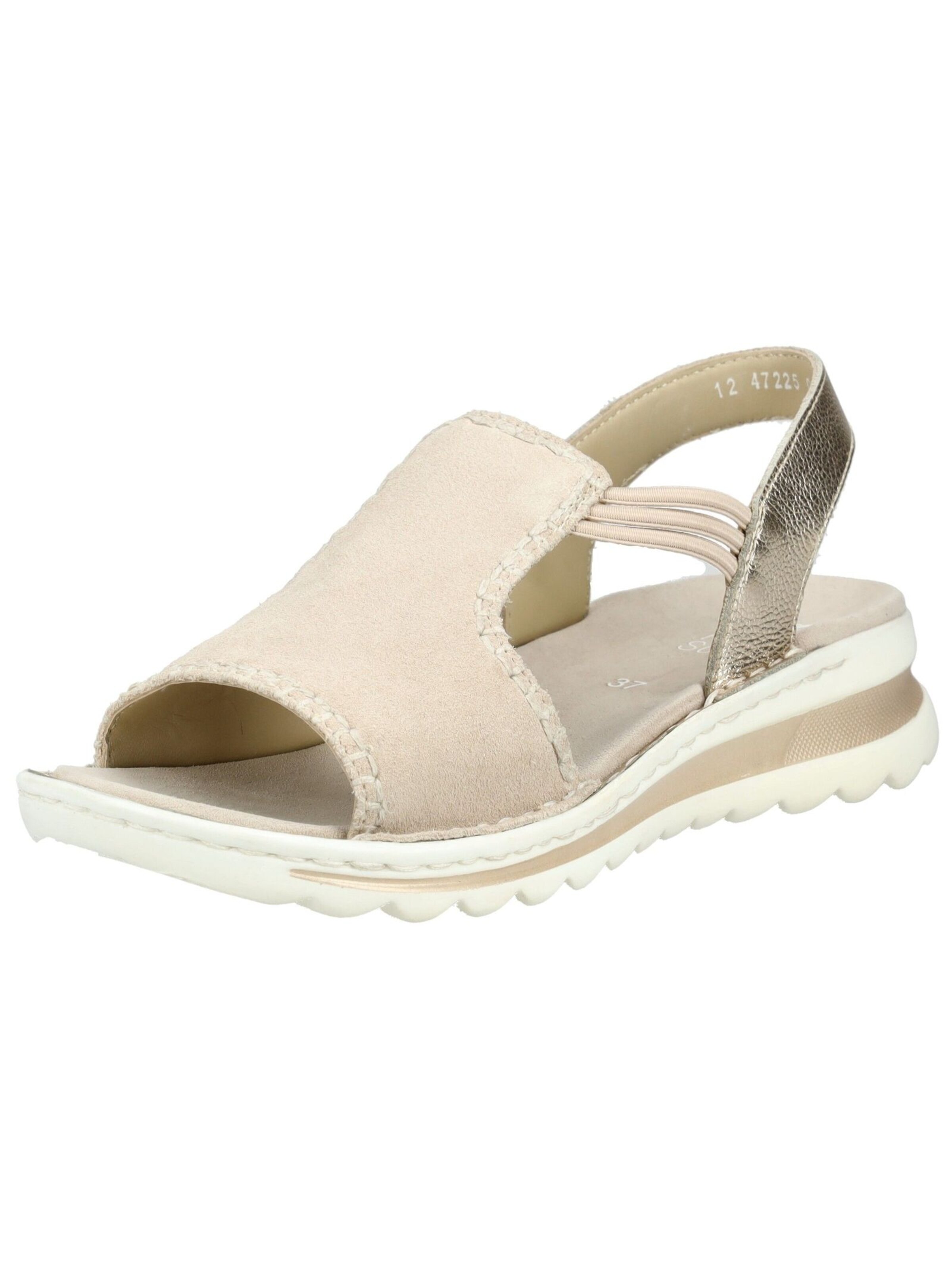 ARA Strap sandal in Silver