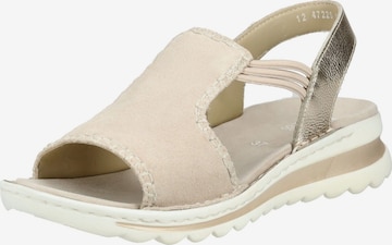 ARA Sandals in Beige: front