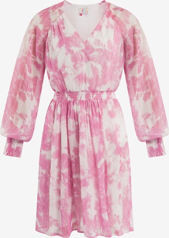 IZIA Dress in Pink: front