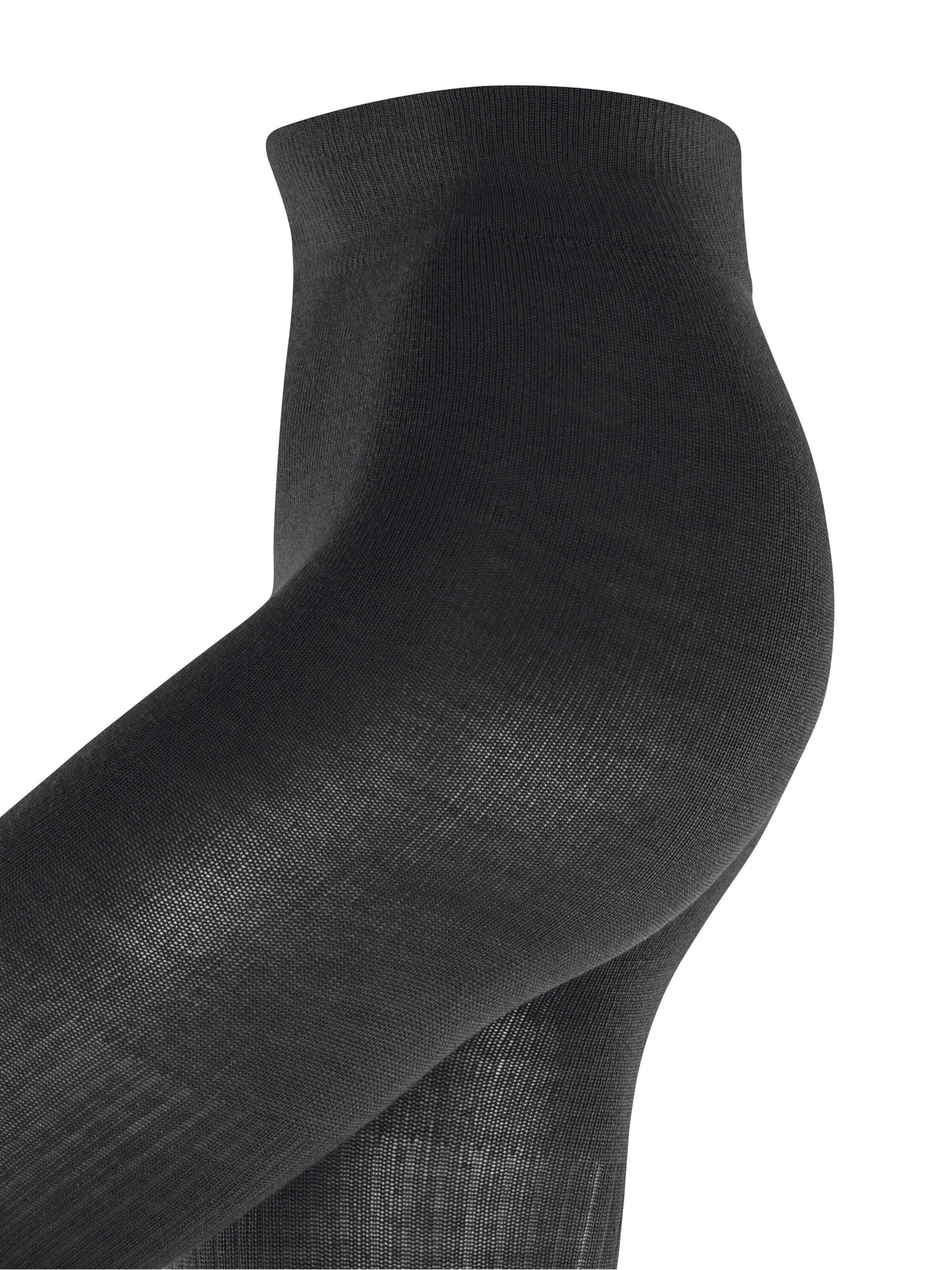 BURLINGTON Tights 'Rib Couture' in Black