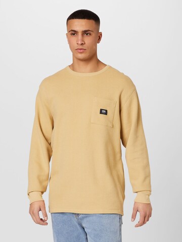 T-Shirt VANS en beige : devant