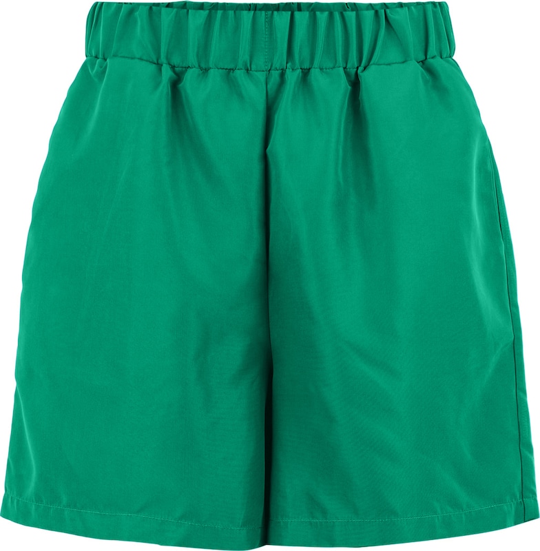 PIECES Loosefit Shorts 'Chrilina' in Jade