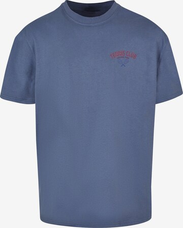 T-Shirt 'College Club' Merchcode en bleu : devant