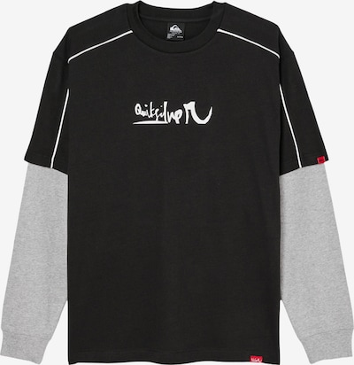 Maglia funzionale in XS QUIKSILVER di colore grigio sfumato / nero / bianco, Visualizzazione prodotti