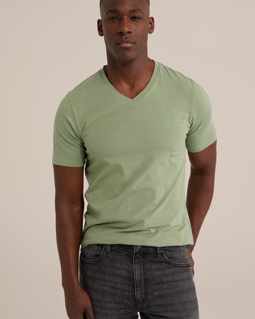 T-Shirt WE Fashion en vert