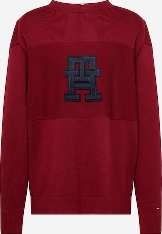 TOMMY HILFIGER Pullover in Rot: predná strana