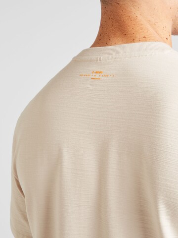 JACK & JONES T-Shirt in Beige