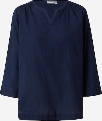 Camicia da donna 'MADDIE' di Fransa in blu: frontale