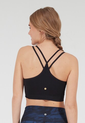 Athlecia Bralette Sports Bra 'LINEA SEAMLESS' in Black