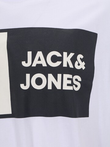 Jack & Jones Plus T-Shirt 'LOGAN' in Weiß