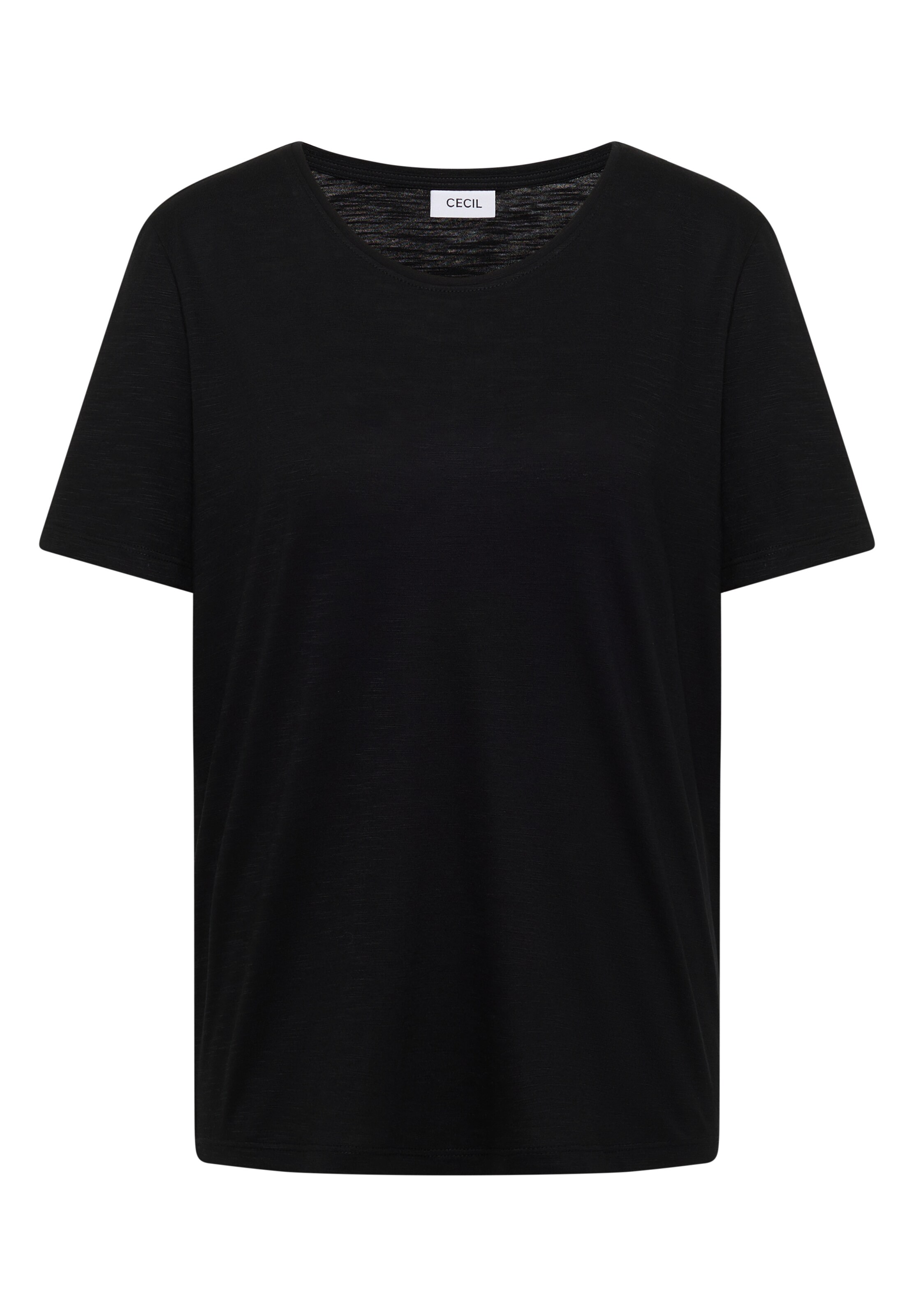 CECIL T-Shirt 'Anisa' in Schwarz: Vorderseite