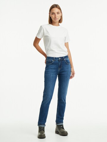 Coupe slim Jean 'Asa' WEM Fashion en bleu