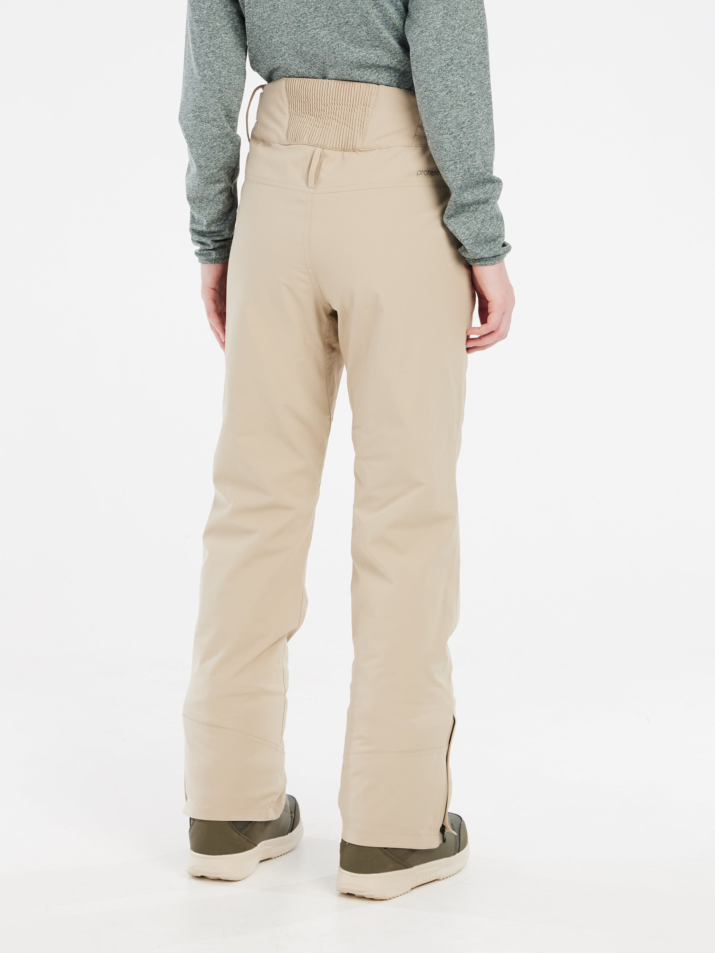 PROTEST Regular Workout Pants 'PRTCINNAMONES' in Brown