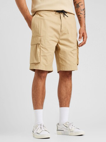 Calvin Klein Jeans Regular Shorts in Beige: predná strana