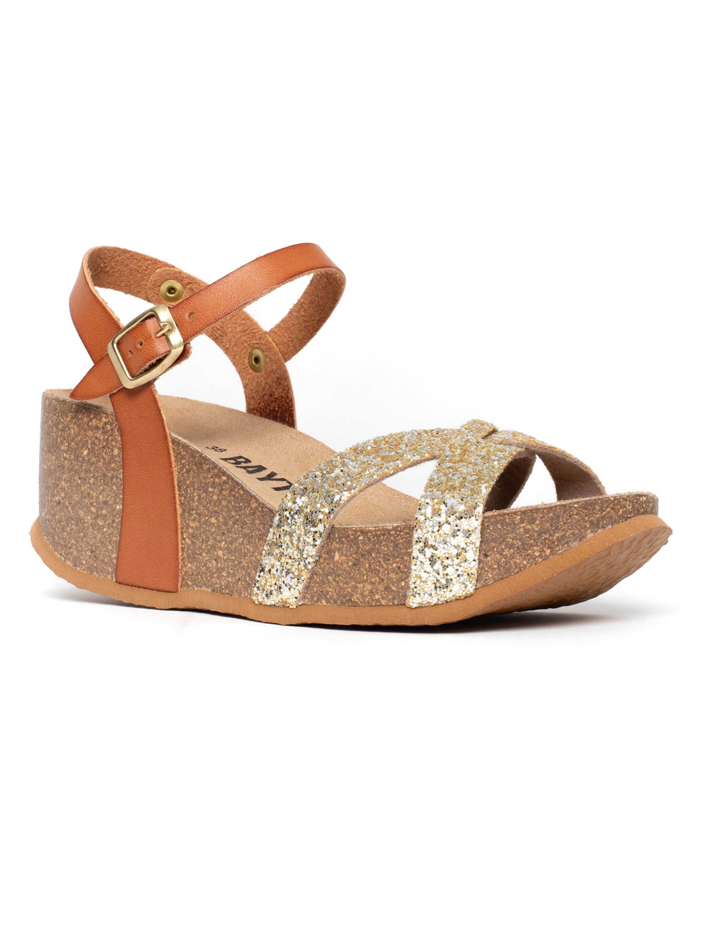 Bayton Sandály 'Venus' – hnědá