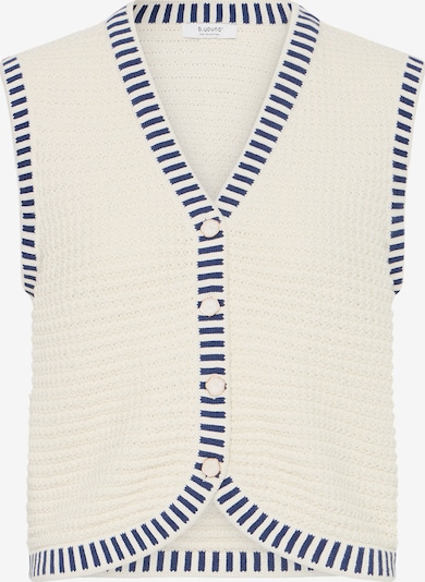 b.young Kardigan bez rukava 'BYMIKALA' u boja pijeska / plava, Pregled proizvoda