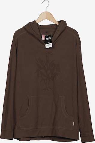 Engelbert Strauss Kapuzenpullover XL in Braun: Vorderseite
