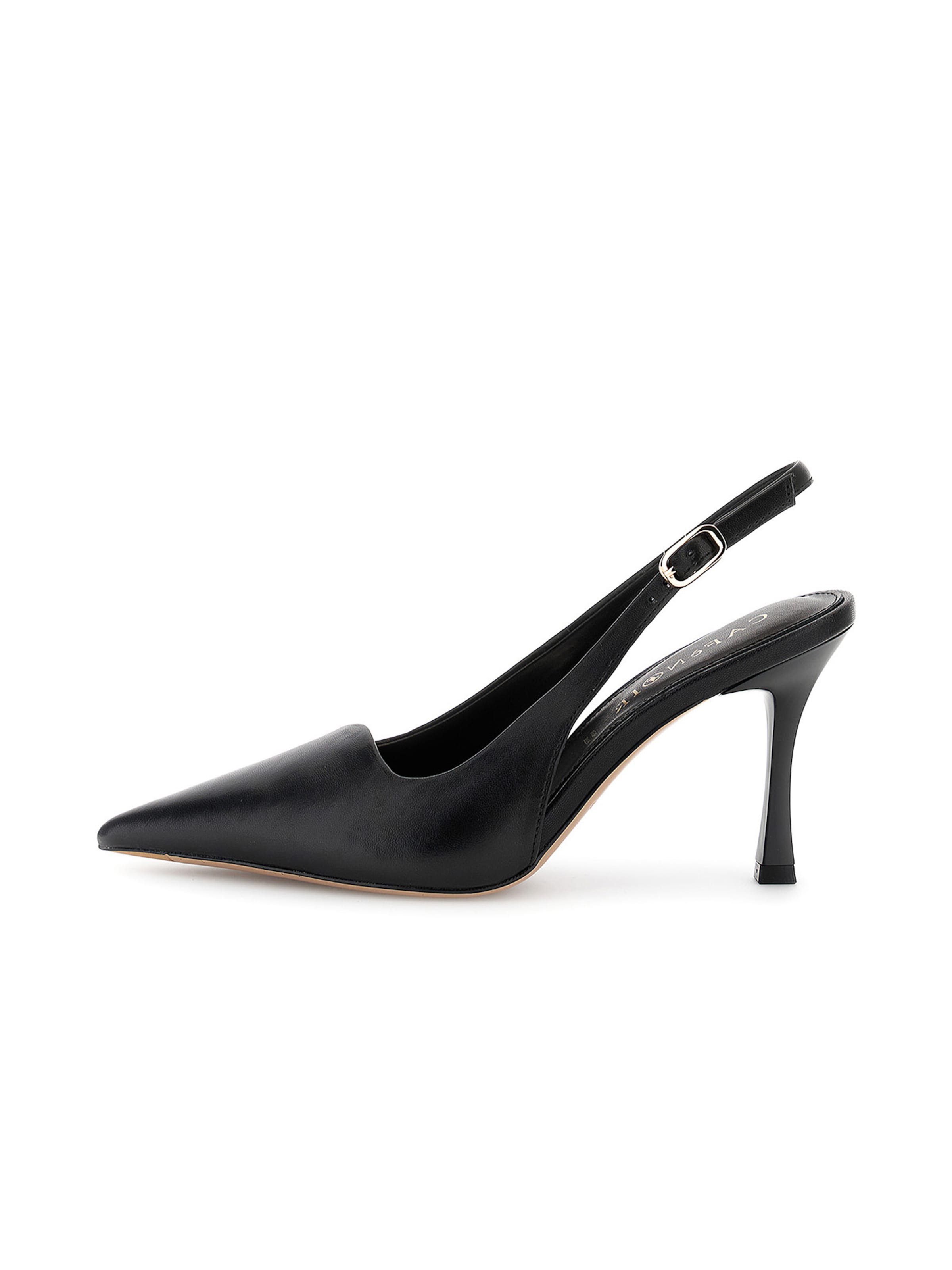 CAFè NOIR Slingpumps in Zwart: voorkant