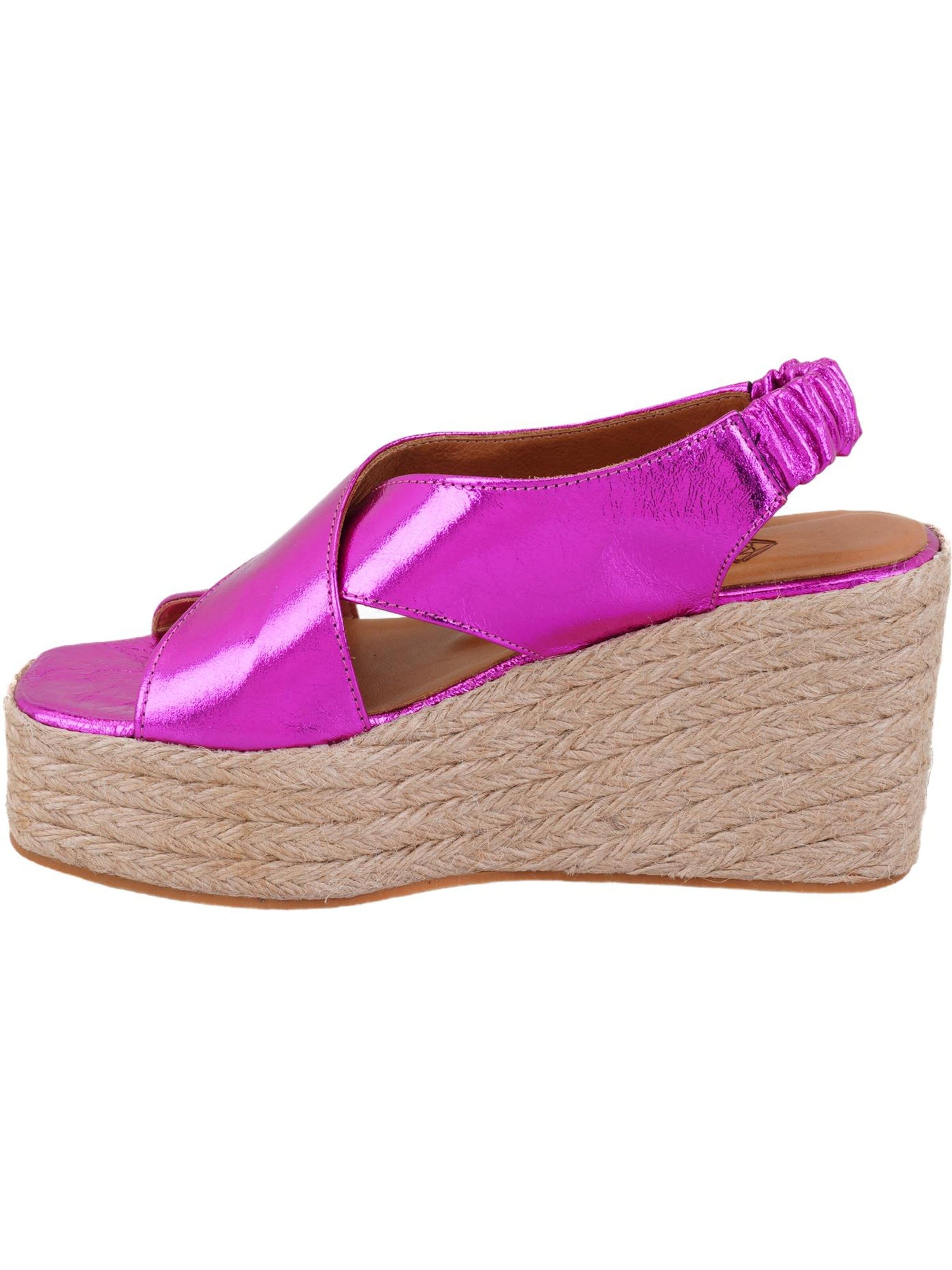 Sandales 'Keilsandalen' Desa en rose