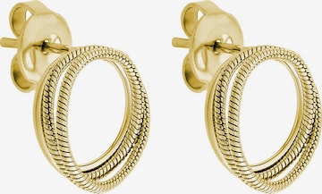 Boucles d'oreilles 'LJ-0362-E-11' Liebeskind Berlin en or : devant