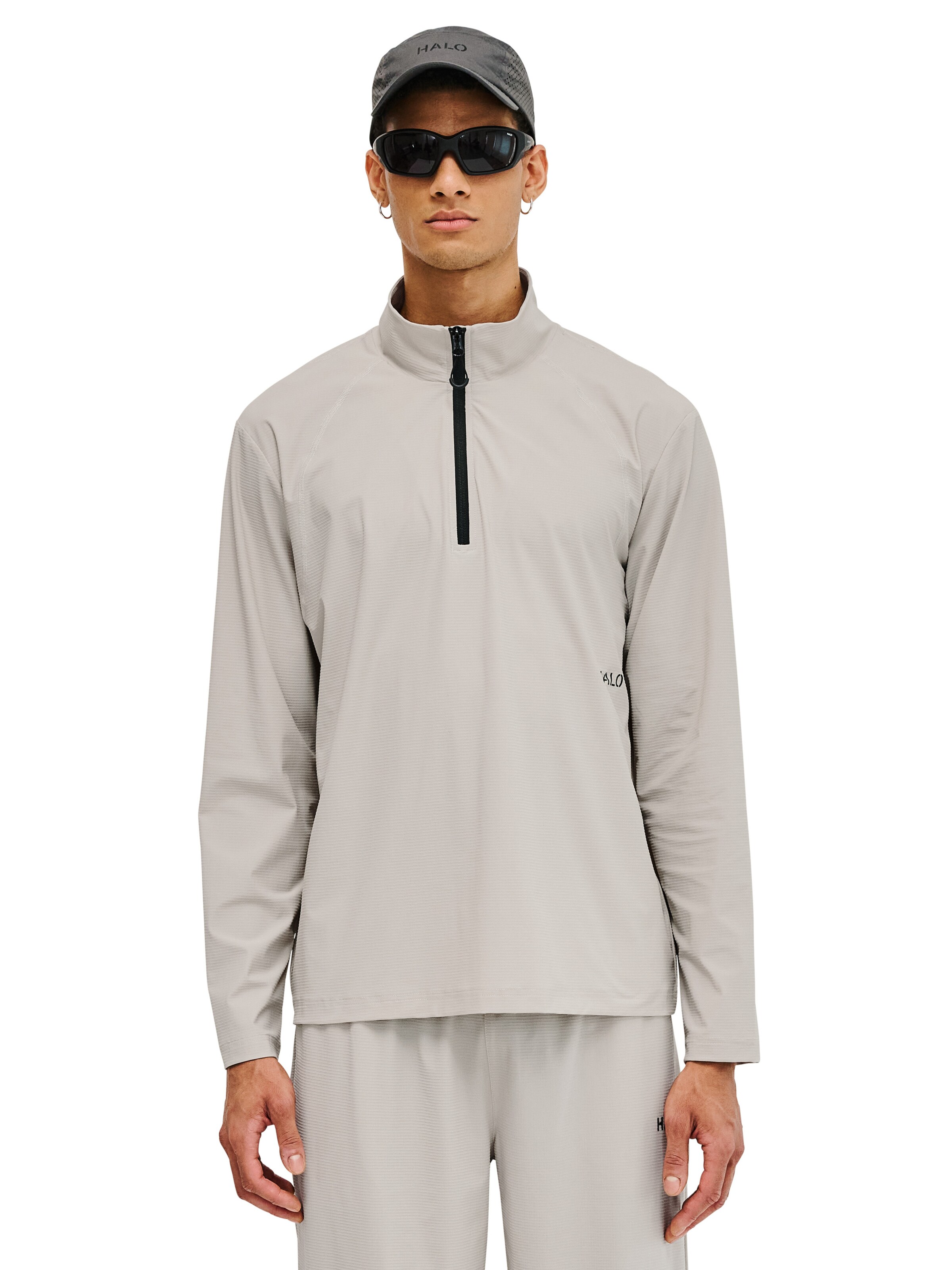 T-Shirt HALO en beige : devant