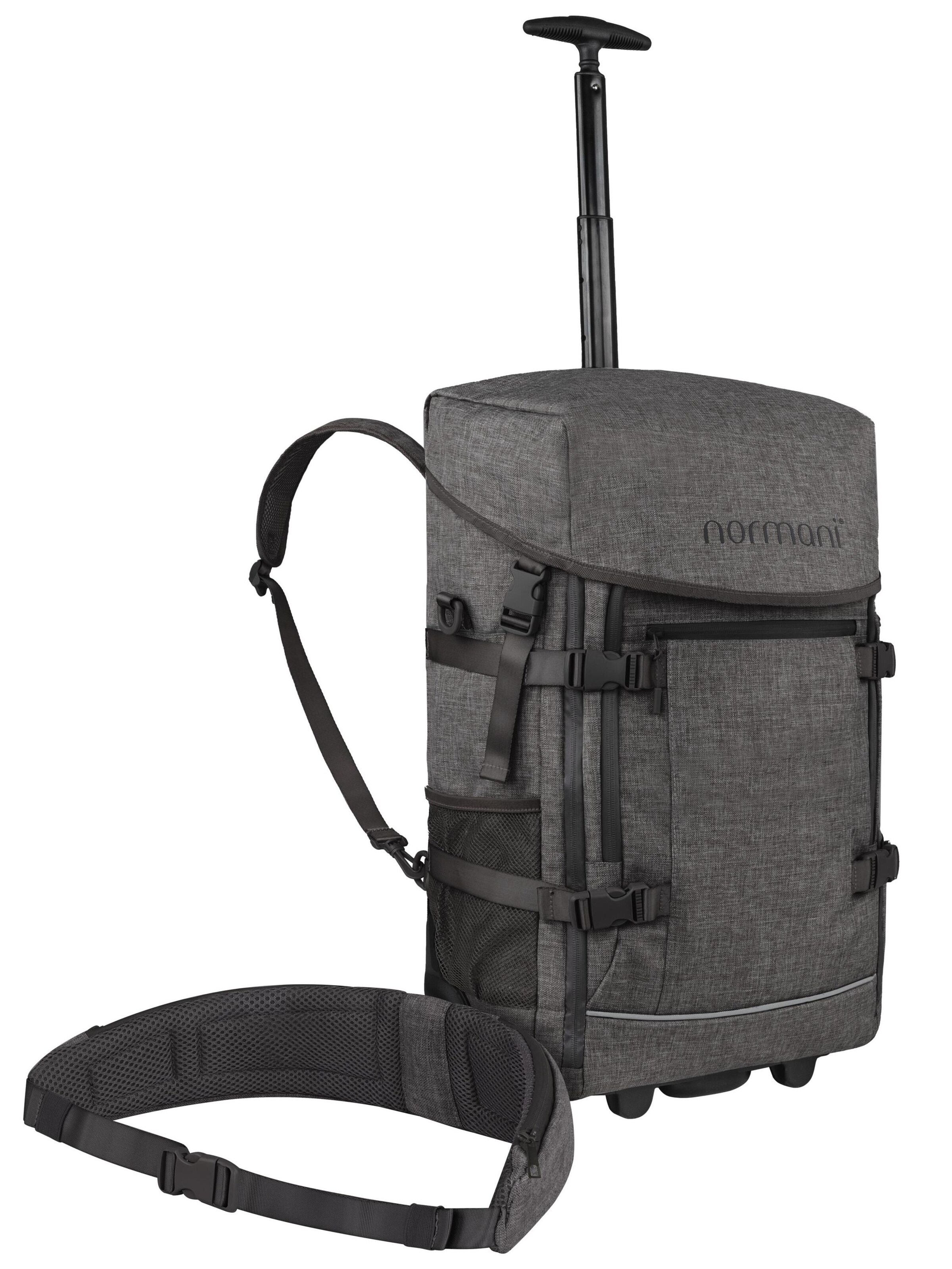 normani Trolley in Grey: front