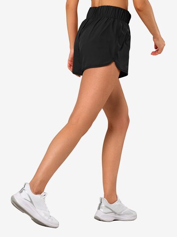 Yvette Sports Normalny krój Spodnie sportowe 'Posie' w kolorze czarny