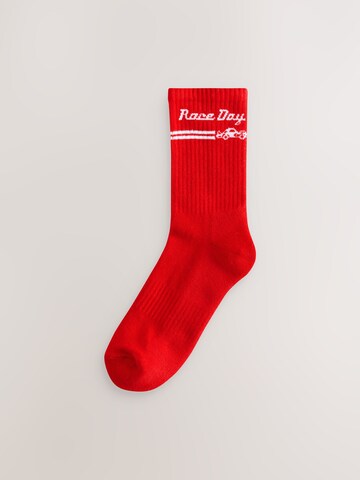 Next Socken in Rot
