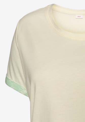 T-shirt s.Oliver en beige
