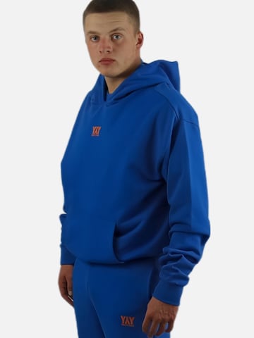 HEFTYKA Pullover 'HOODIE X-TRA HEAVY'‌ in Blau