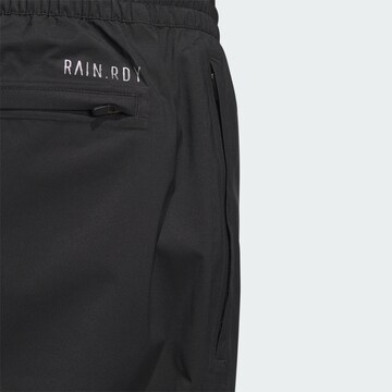Regular Pantalon de sport 'RAIN.RDY Golf' ADIDAS PERFORMANCE en noir