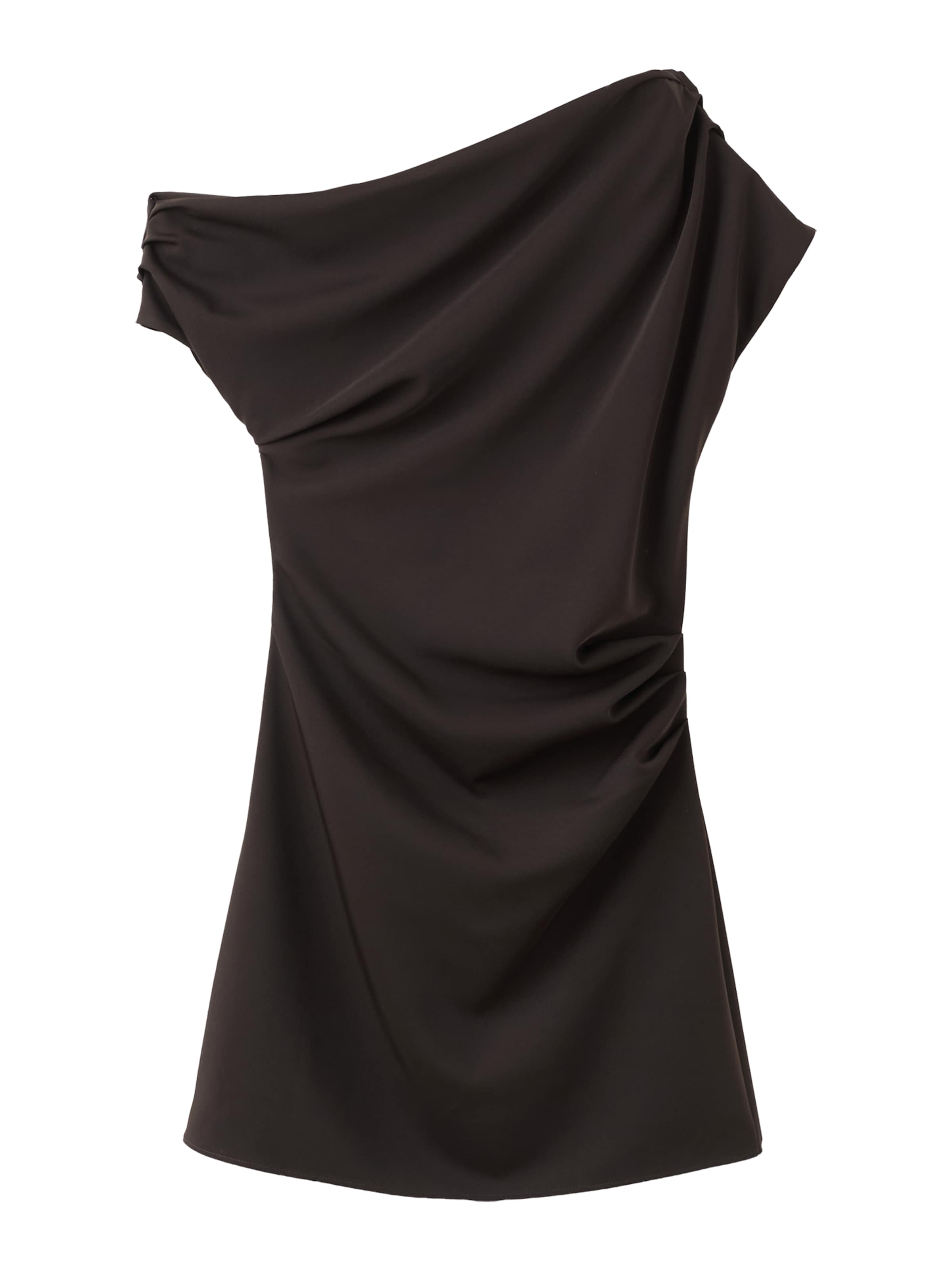 MANGO Šaty 'DELIA' - Hnedá: predná strana