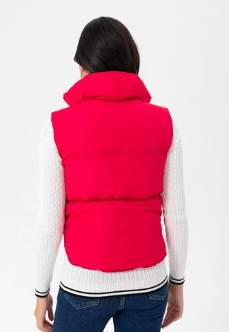 Gilet Jimmy Sanders en rouge