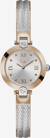 Gc Analog Watch ' Gc Fusion Bangle Cable ' in Gold: front
