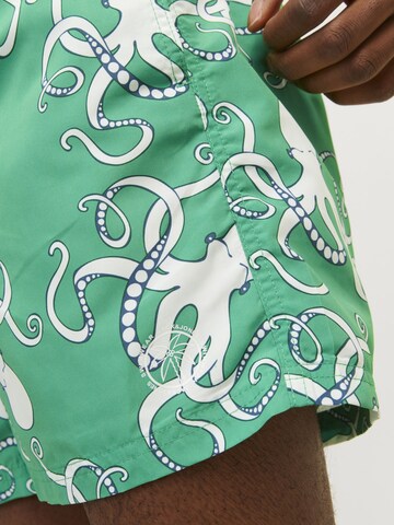 JACK & JONES Zwemshorts in Groen