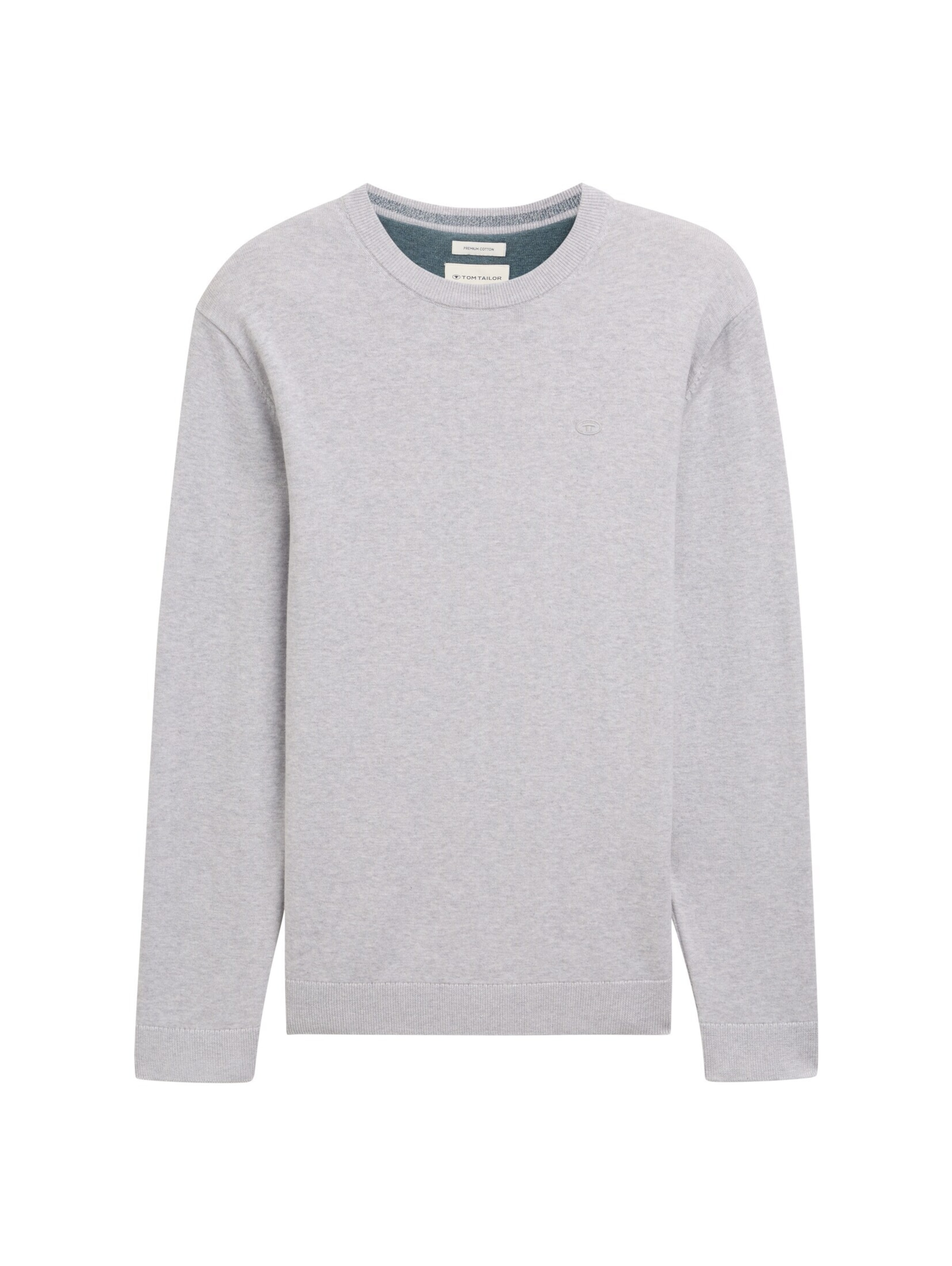 TOM TAILOR Pullover in Grau: Vorderseite