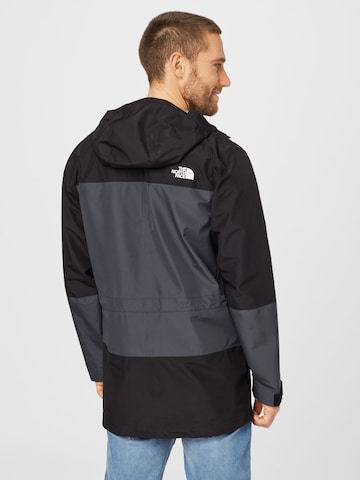 THE NORTH FACE Куртка в спортивном стиле 'DRYZZLE' в Серый