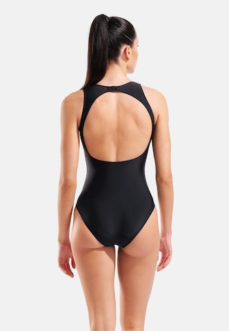 ARENA Bralette Swimsuit 'Solid O Back' in Black