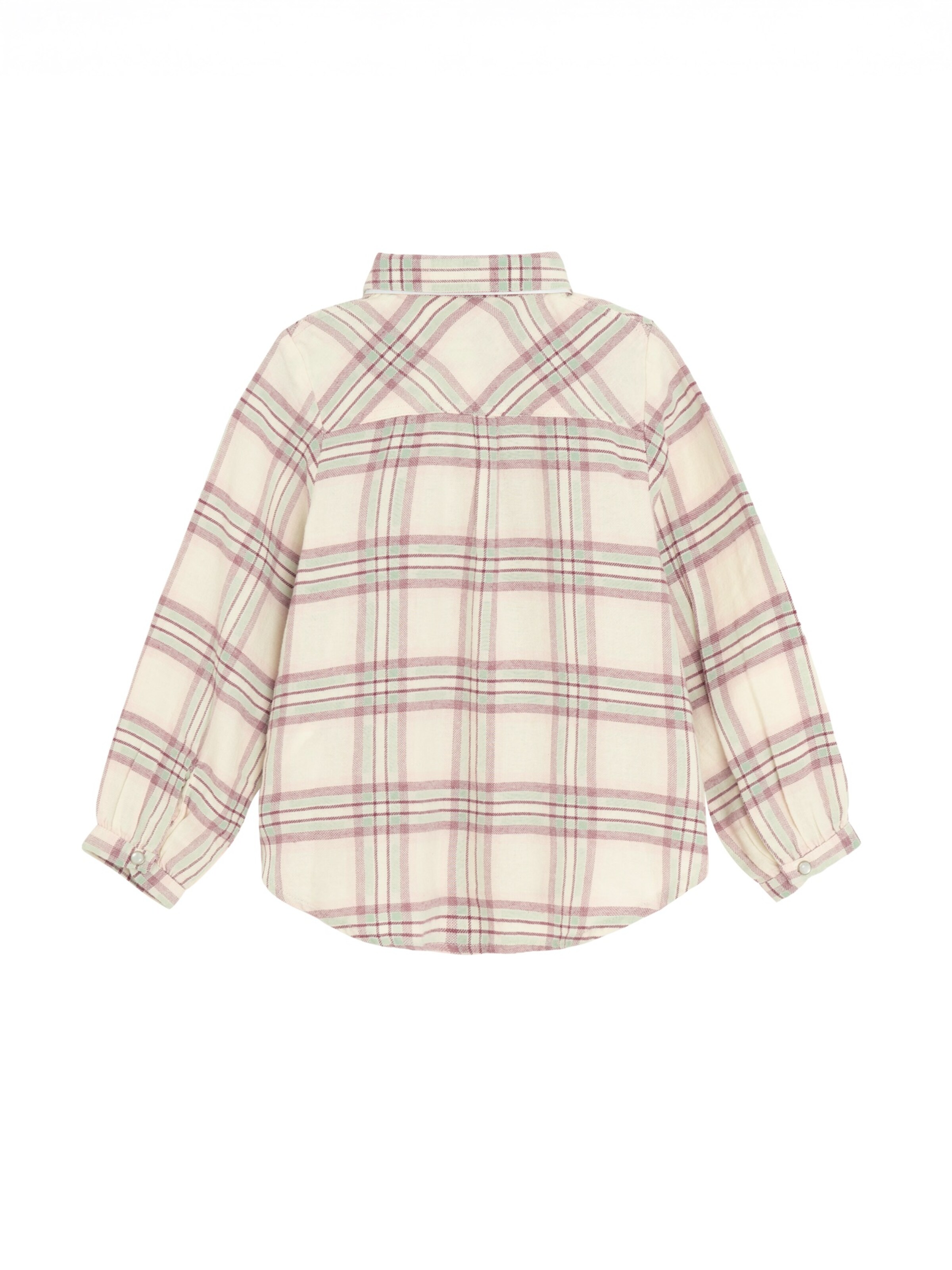 Chemisier Cool Club en beige : derrière