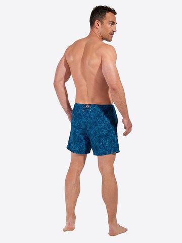 HOM Swimming shorts ' Beach Boxer Panarea ' in Blue