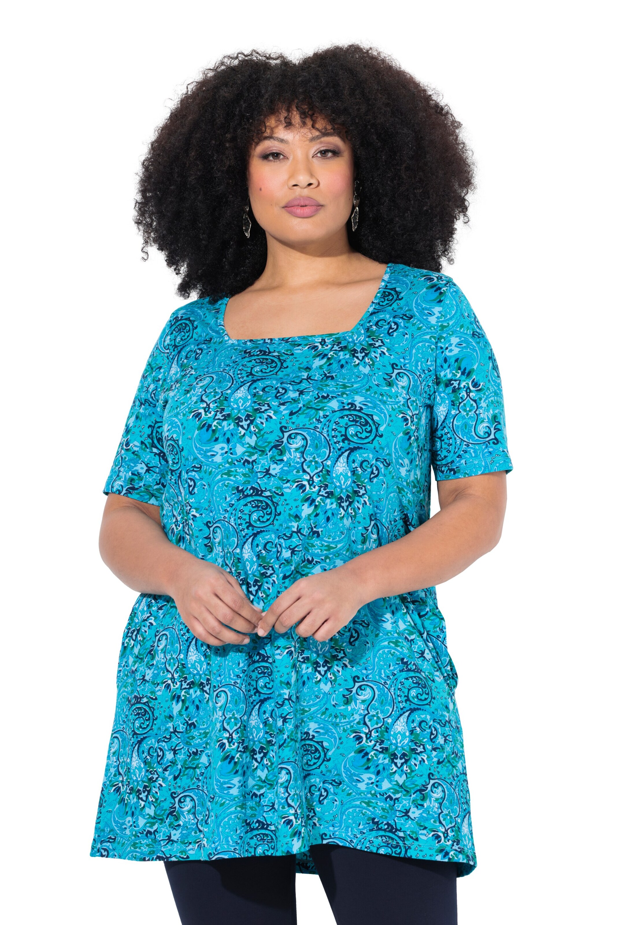 Ulla Popken Shirt in Blue: front