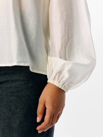 OBJECT Bluza 'OBJHeidi' | bela barva