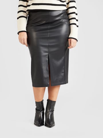 ONLY Carmakoma Skirt 'HEIDI HANNA' in Black: front