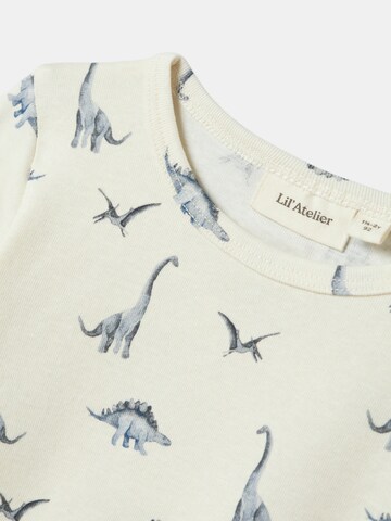 NAME IT Shirts 'NMMGeo' i beige