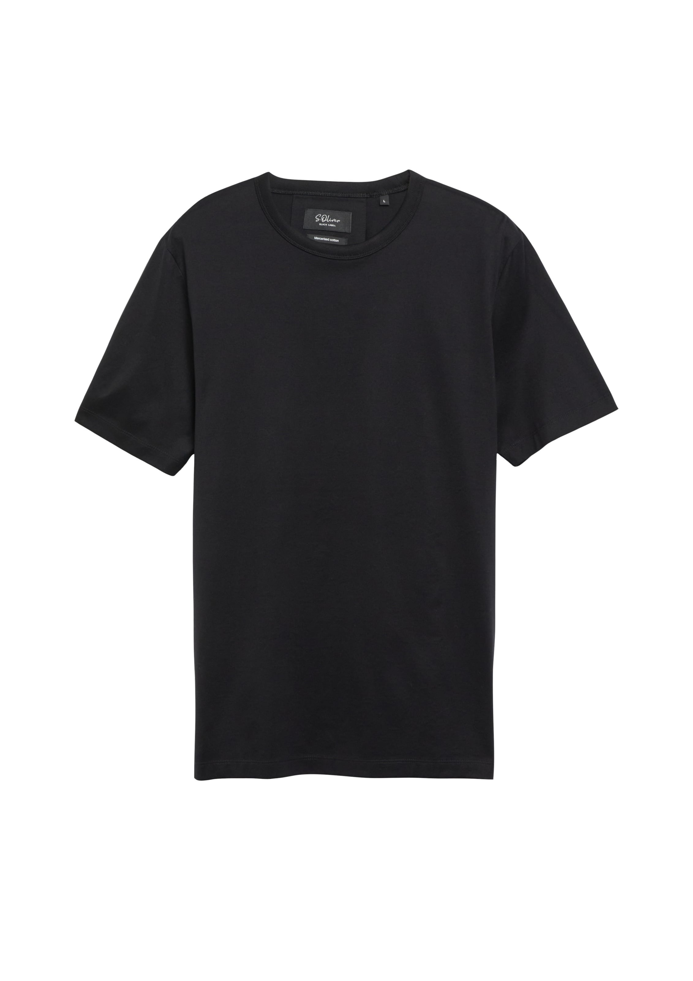 s.Oliver Shirt in Black: front